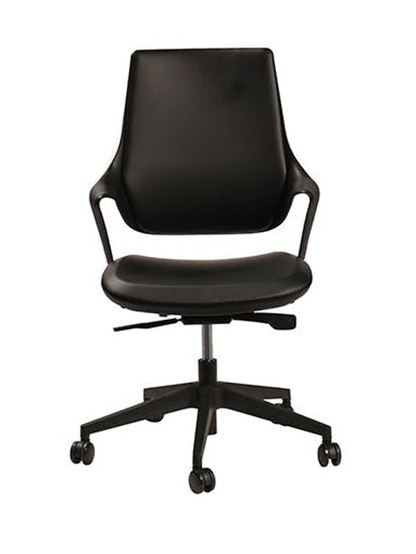 כסא לחדר ישיבות דגם סמייל שחור - new-office-masters